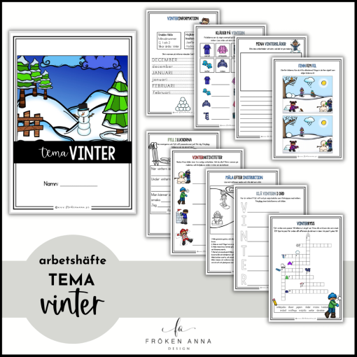Arbetshäfte: tema vinter