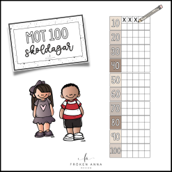 Vi räknar: 100 - 500 skoldagar (minimalistisk)