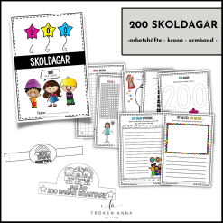 Temapaket: 200 skoldagar