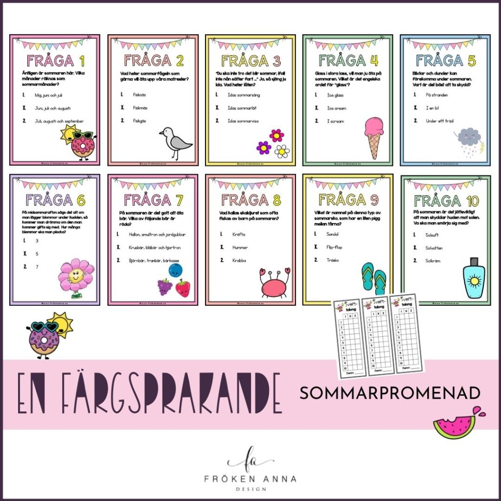 Tipspromenad Tema sommar Teach Academy