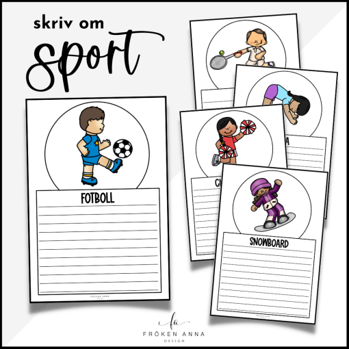 Skriv om sport
