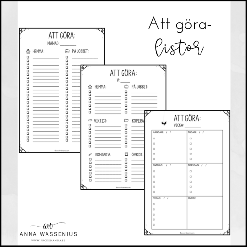 Att-göra-listor