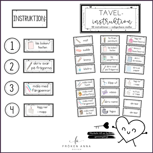 Tavelinstruktion (neutral)