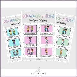 God morgon / Hejdå (Coronaanpassade hälsningar)