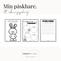 Påskharen - skrivuppgift