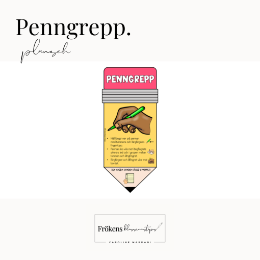 Penngrepp - plansch