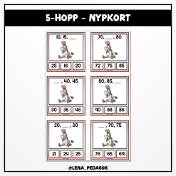 5-hopp - nypkort