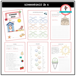 Sommarskoj röd