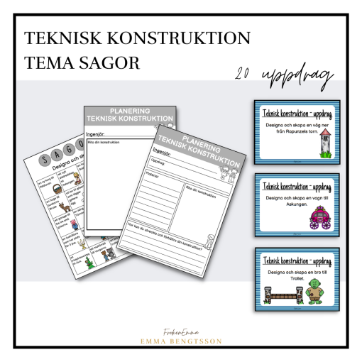 Sagor - teknisk konstruktion