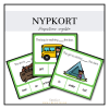Nypkort - prepositioner engelska