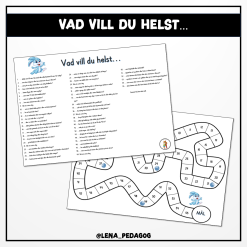 Vad vill du helst...