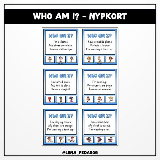 Who am I? - nypkort