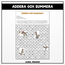 Addera och summera