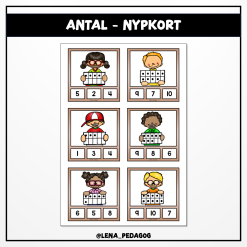 Antal - nypkort