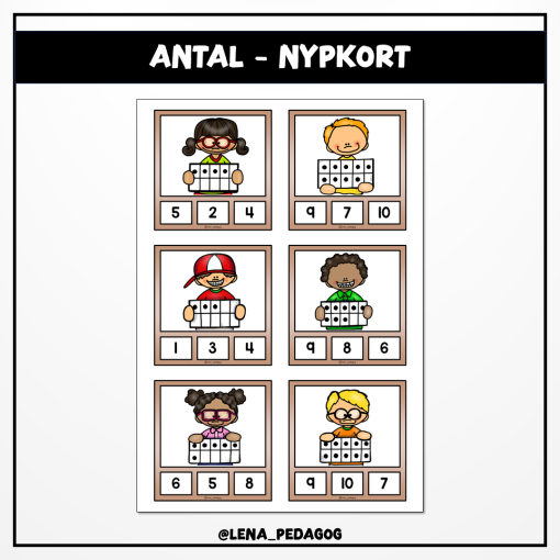 Antal - nypkort