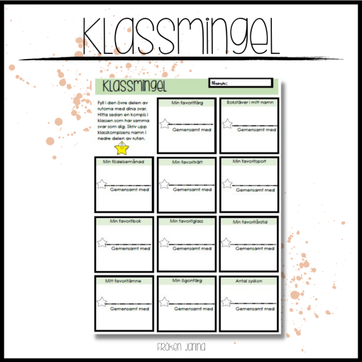 Klassmingel
