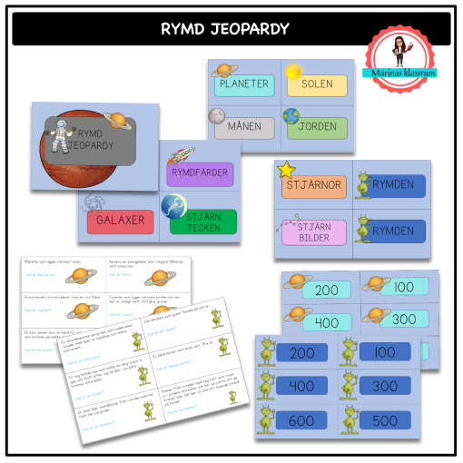 Spela Rymd-jeopardy