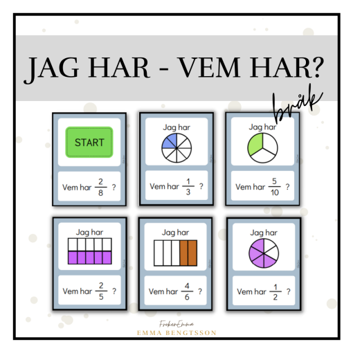 Jag har - vem har? bråk