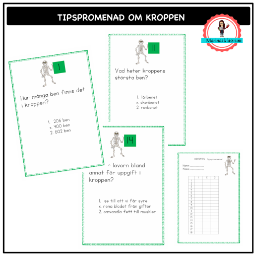 Tipspromenad om kroppen