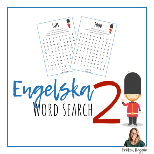 Engelska 2 - Word Search