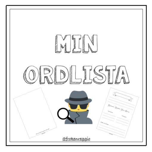 Min ordlista