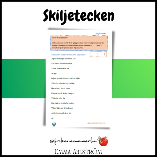 SKILJETECKEN