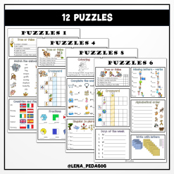 12 puzzles