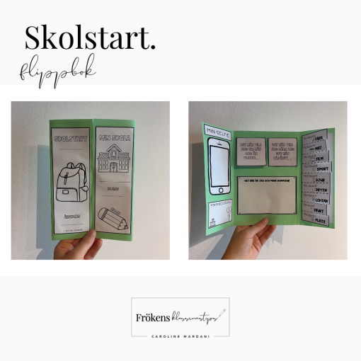 Skolstart - Flippbok
