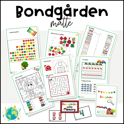 Bondgården - Matte och memory