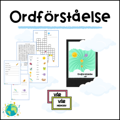 Ordförståelse - Vår och Memory