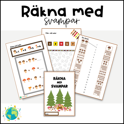 Räkna med svampar