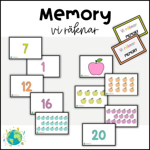 Vi räknar - Memory