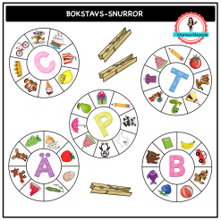 Bokstavs-snurror