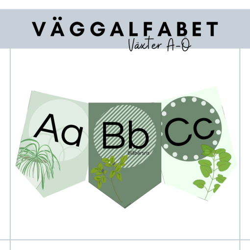 Väggalfabet
