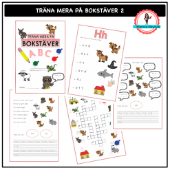 Extra uppgifter vid bokstavsinlärning del 2