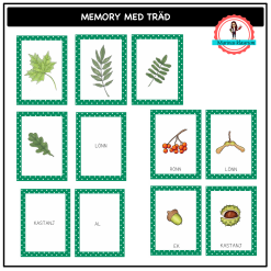 Memory med träd