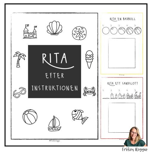 Rita efter instruktion - Sommar