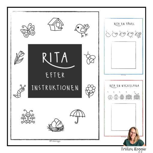 Rita efter instruktion - Vår