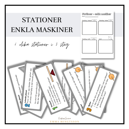 Enkla maskiner - stationer