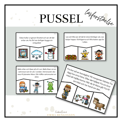 Pussel - läsförståelse