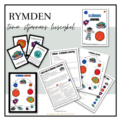 Rymden - stjärnans livscykel