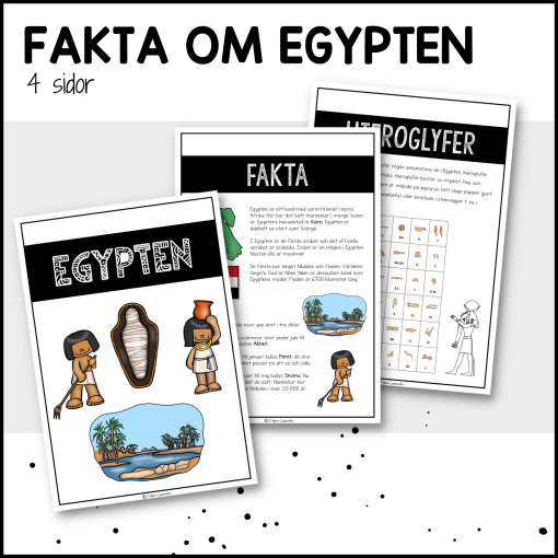 EGYPTEN - faktahäfte