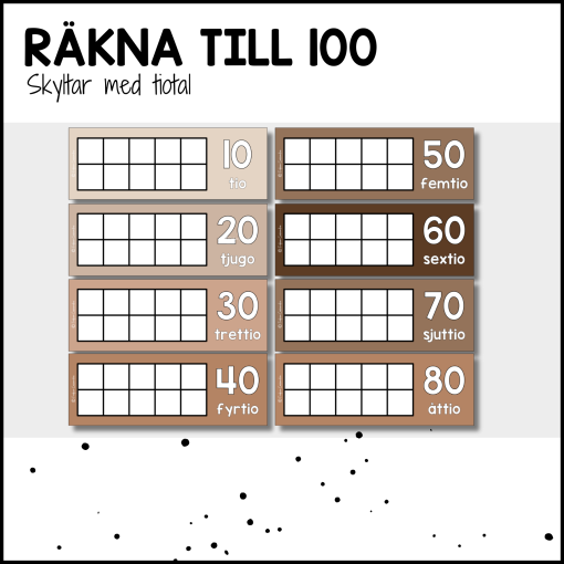 NUDE: räkna till 100