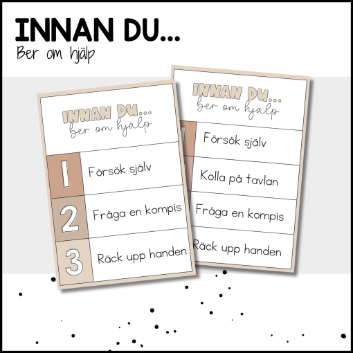 NUDE: innan du... ber om hjälp