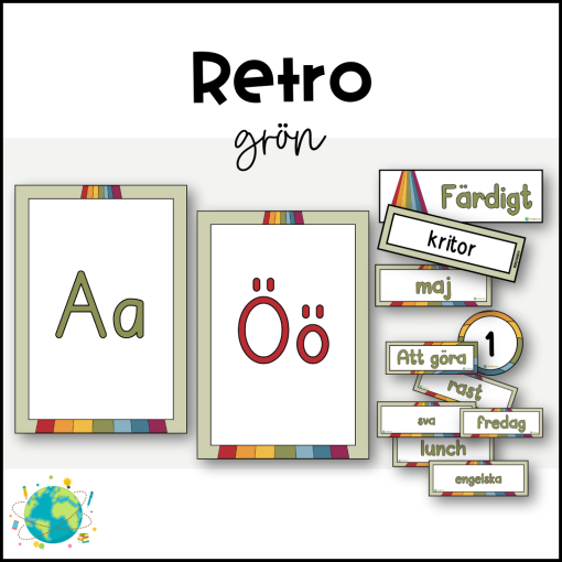 Retro - Grön