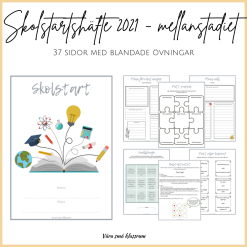 Skolstartshäfte 2021 - mellanstadiet (åk 3-7)