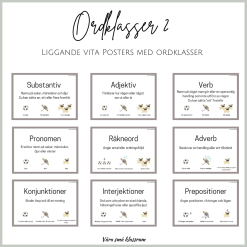 Ordklasser 2 - vita