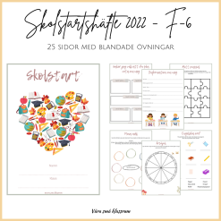 Skolstartshäfte 2022 - F-6