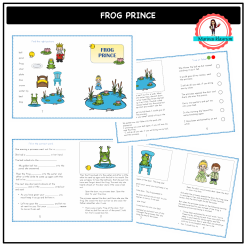 Frog prince - story book