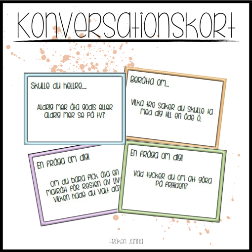 Konversationskort